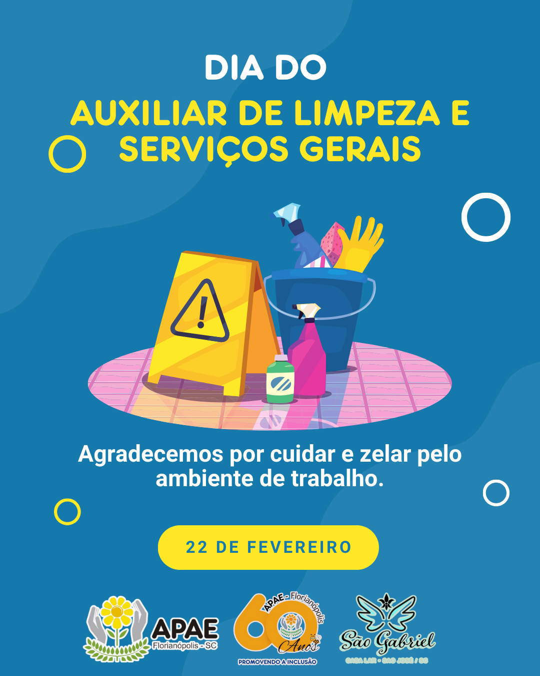 Dia do Auxiliar de Limpeza e Serviços Gerais 